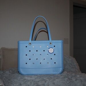 Light Blue Bogg bag, brrr and bevy